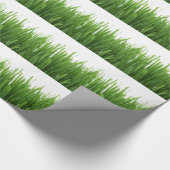 Papier Cadeau Fond d'herbe verte (Coin)