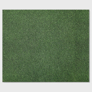 Papier Cadeau Fond d'herbe verte