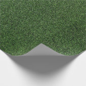 Papier Cadeau Fond d'herbe verte (Coin)