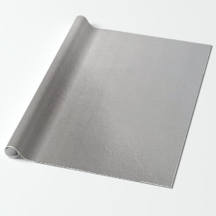 Papier Cadeau fond métallisé argenté scintillant et chatoyant