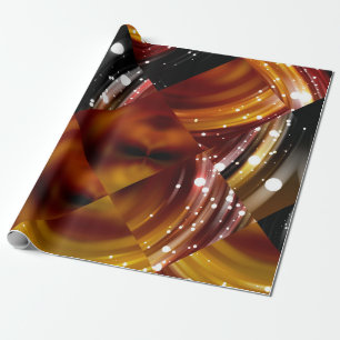 Papier Cadeau fond multicolore en mosaïque Abstraite
