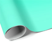 Papier Cadeau Fond Seafoam (Coin rond)