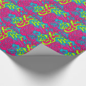 Papier Cadeau Fond Texturé Coloré Moderne (Coin)