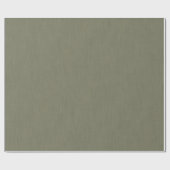 Papier Cadeau Fond texturé vert olive calme et simple (Plat)
