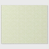 Papier Cadeau Fond vert vertical (Plat)