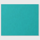Papier Cadeau Fond visuel sarcelle calme et simple texturé (Plat)