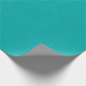Papier Cadeau Fond visuel sarcelle calme et simple texturé (Coin)