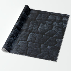 Papier Cadeau Fonte de combustion de frêne de charbon de charbo