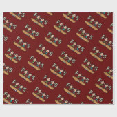 Papier Cadeau Foosball (Plat)