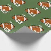 Papier Cadeau Football (Coin)