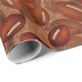 Papier Cadeau Football ! (Coin rond)