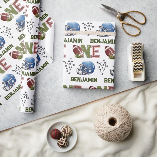 Papier Cadeau Football américain (Artisanat)