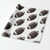 Papier Cadeau Football américain Motif moderne sans faille (Déroulé)