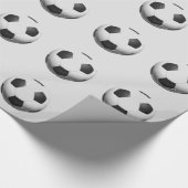 Papier Cadeau Football Ball Pop Art (Coin)