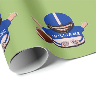 Papier Cadeau Football Bébé