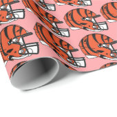 PAPIER CADEAU FOOTBALL CINCINNATI CHRISTMAS WRAPPING PAPER (Coin rond)