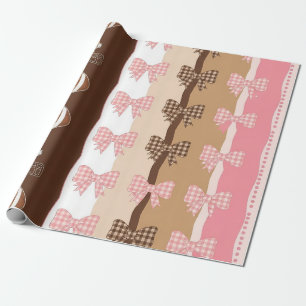Papier Cadeau Football Coquette à motif léopard (11)