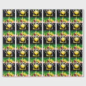 PAPIER CADEAU FOOTBALL DU DIMANCHE SOIR (Plat)