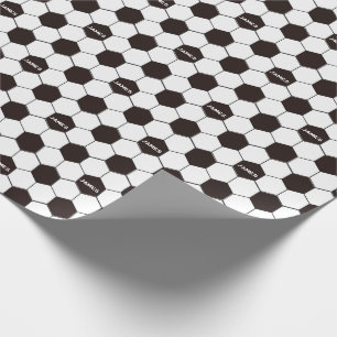 Papier Cadeau Football Enfants Football motif Football 