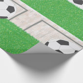 Papier Cadeau Football Et Objectif