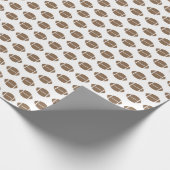 Papier Cadeau Football simple classique (Coin)