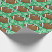 Papier Cadeau Football sur mesure (Coin)
