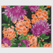 Papier Cadeau Foral (Plat)