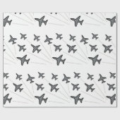 Papier Cadeau Force aérienne américaine (Plat)