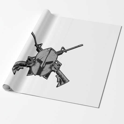 Papier Cadeau Force militaire (Déroulé)