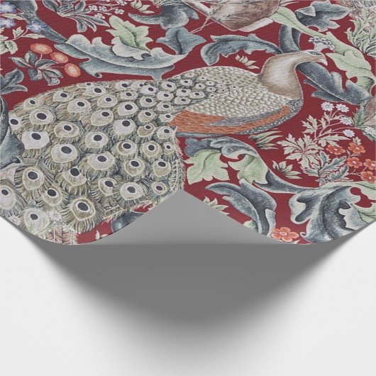 Papier Cadeau Forest Animals, William Morris (Coin)
