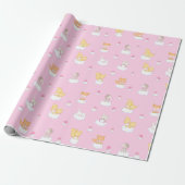 Papier Cadeau Forêt de bébé (Déroulé)