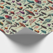 Papier Cadeau Forêt de champignons (Coin)
