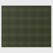 Papier Cadeau Forêt de conifères fractale (Plat)