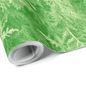 Papier Cadeau Forêt de Fir (Coin rond)