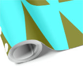 Papier Cadeau Forêt de Noël (Coin rond)