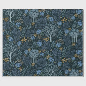 Papier Cadeau Forêt d'hiver (Plat)