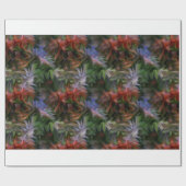 Papier Cadeau Forêt d'hiver (Plat)