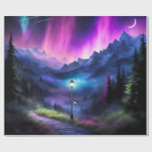 Papier Cadeau Forêt enchantée (Plat)