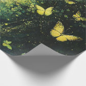 Papier Cadeau Forêt enchantée de la déesse papillon (3) (Coin)