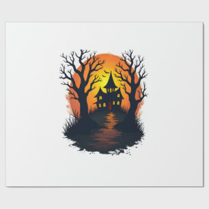 Papier Cadeau Forêt ensorcelée - T-shirt de la nature d'Hallowee