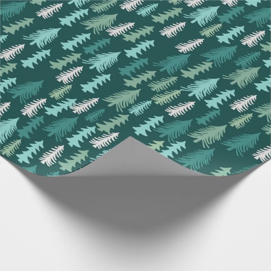 Papier Cadeau Forêt festive | Vacances (Coin)