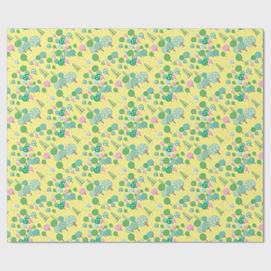 Papier Cadeau Forêt moderne Whimsical (Plat)