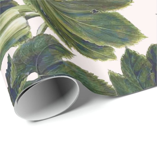 Papier Cadeau Forêt sauvage (Coin rond)