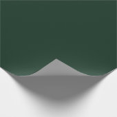 Papier Cadeau Forêt solide vert foncé (Coin)