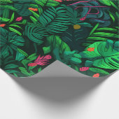 Papier Cadeau Forêt tropicale luxuriante (Coin)