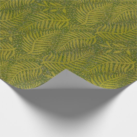 Papier Cadeau Forêt vert (Coin)