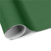 Papier Cadeau Forêt verte texturée (Coin rond)