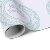 Papier Cadeau Forever commence ici : un Mariage (Coin rond)