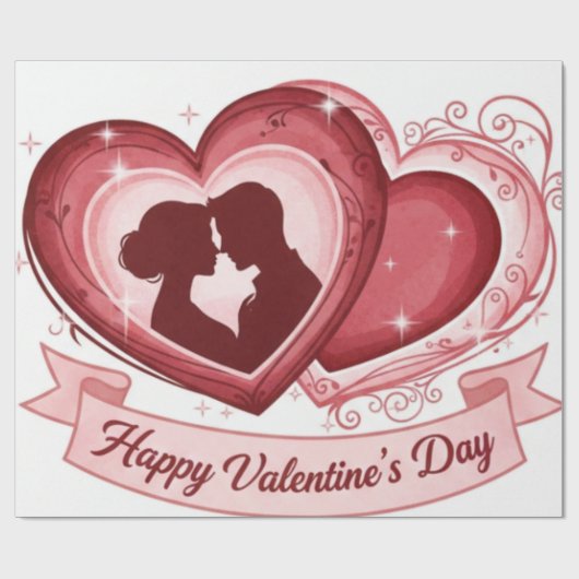 Papier Cadeau Forever Together (Plat)