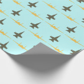 Papier Cadeau "Formation de flotte aérienne" (Coin)